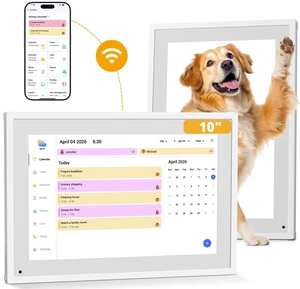 Digital Calendar 10.1 Inch, 1080P Full HD WIFI Interactive Touchscreen Electronic Calendar & 2026 Smart Family Planner, Chore Chart for Multiple Kids, Rewards & Picture Frame, Desk Mount Digital Calendar 10.1 Inch, 1080P Full HD WIFI Interactive Touchscreen Electronic Calendar & 2026 Smart Family Planner, Chore Chart for Multiple Kids, Rewards & Picture Frame, Desk Mount