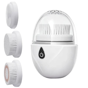 3 Brush headsFacial Cleansing Brush Face, 3 Cleansing Modes,Waterproof Rechargeable, Electric Deep Cleaning, Removing Blackhead, for Men & Women 3 Brush headsFacial Cleansing Brush Face, 3 Cleansing Modes,Waterproof Rechargeable, Electric Deep Cleaning, Removing Blackhead, for Men & Women