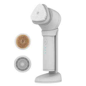 Daily Glow Facial Cleansing Brush, All-in-One Facial Brush Includes 3 Interchangeable Attachments for Complete Cleansing, Exfoliation, and Rejuvenation Daily Glow Facial Cleansing Brush, All-in-One Facial Brush Includes 3 Interchangeable Attachments for Complete Cleansing, Exfoliation, and Rejuvenation