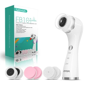 Facial Cleansing Brush Electric, Face Brushes for Cleansing, 6 Heads | 360° Rotating Face Wash Brush, Rechargeable Facial Scrubber, 6 Brush Heads, Exfoliating & Blackhead Removal Makeup Cleansing Facial Cleansing Brush Electric, Face Brushes for Cleansing, 6 Heads | 360° Rotating Face Wash Brush, Rechargeable Facial Scrubber, 6 Brush Heads, Exfoliating & Blackhead Removal Makeup Cleansing