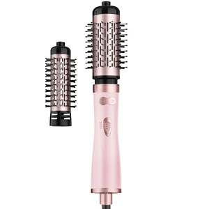 Rotating Hair Dryer Brush Ceramic, Blow Dryer Brush 2 Spin Brushes Set 1.5 Inch &2 Inch, One-Step Hot Air Brush Volumizer, Smooth, C-Curls|Pink Rotating Hair Dryer Brush Ceramic, Blow Dryer Brush 2 Spin Brushes Set 1.5 Inch &2 Inch, One-Step Hot Air Brush Volumizer, Smooth, C-Curls|Pink
