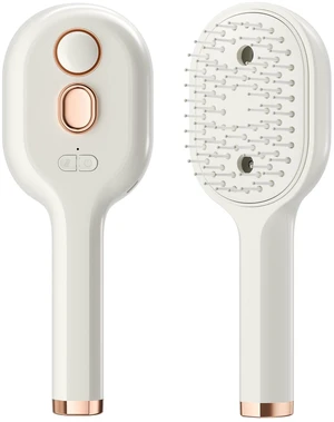 Electric Spray Air Cushion Massage Comb, Rechargeable Self-Cleaning Detangler with Air Cushion Massage Can Add Essential Oils, Anti-Static Steam Brush for Dry, Frizzy, Curly & Thick Hair Electric Spray Air Cushion Massage Comb, Rechargeable Self-Cleaning Detangler with Air Cushion Massage Can Add Essential Oils, Anti-Static Steam Brush for Dry, Frizzy, Curly & Thick Hair