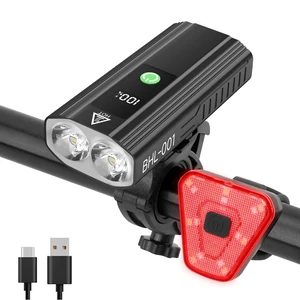 3000 Lumens Bike Lights for Night Riding, Bicycle Headlight Taillight Set | 5000mAh Super Bright Bicycle Light,12H Runtime,10 Mode Rechargeable, LED Display One-Press Off, Waterproof for Road Mountain 3000 Lumens Bike Lights for Night Riding, Bicycle Headlight Taillight Set | 5000mAh Super Bright Bicycle Light,12H Runtime,10 Mode Rechargeable, LED Display One-Press Off, Waterproof for Road Mountain
