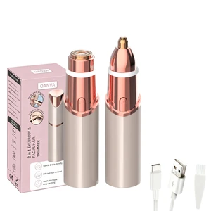 2 in 1 facial & eyebrow hair trimmer,Electric Eyebrow Trimmer, Lip Facial Body Hair Removal Tool, Facial Hair Care Tool, Electric Shaver Women, Eyebrow, Epilator Hair Remover 2 in 1 facial & eyebrow hair trimmer,Electric Eyebrow Trimmer, Lip Facial Body Hair Removal Tool, Facial Hair Care Tool, Electric Shaver Women, Eyebrow, Epilator Hair Remover