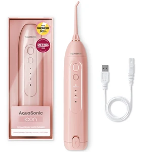 Icon Water Flosser for Teeth Cordless Rechargeable Oral Irrigator Waterproof, Portable Dental Cleaning with Jet Tip Braces Home Travel - Blush Icon Water Flosser for Teeth Cordless Rechargeable Oral Irrigator Waterproof, Portable Dental Cleaning with Jet Tip Braces Home Travel - Blush
