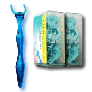 NoFuss Dental Flosser Kit, 5-inch Long Handle & Refill Heads, Extra-Strength Floss for Comfortable Clean, Fluoride Free, (1 Blue Handle + 100 Extra-Strength Floss Refills) NoFuss Dental Flosser Kit, 5-inch Long Handle & Refill Heads, Extra-Strength Floss for Comfortable Clean, Fluoride Free, (1 Blue Handle + 100 Extra-Strength Floss Refills)