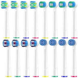 Replacement Heads Compatible with Oral b Braun, 16 Pcs Electric Toothbrush Heads for Oral-b Floss Pro 1000 Smart Genius x White Replacement Heads Compatible with Oral b Braun, 16 Pcs Electric Toothbrush Heads for Oral-b Floss Pro 1000 Smart Genius x White