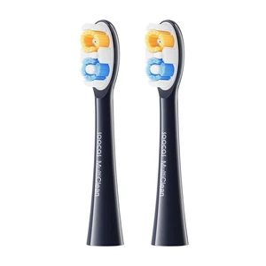 Multiclean Classic Clean Electric Toothbrush Replacement Heads, Compatible with Both NEOS II and NEOS II Ultra, 2 Brush Heads, Medium Bristles, Dark Violet Multiclean Classic Clean Electric Toothbrush Replacement Heads, Compatible with Both NEOS II and NEOS II Ultra, 2 Brush Heads, Medium Bristles, Dark Violet