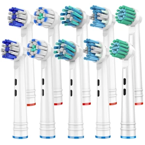 Replacement Toothbrush Heads for Oral B Braun, 10 Packs | Premium Bristles, Deep Clean, 5 Types of Brush Heads, Compatible with Oral-B Replacement Toothbrush Heads for Oral B Braun, 10 Packs | Premium Bristles, Deep Clean, 5 Types of Brush Heads, Compatible with Oral-B