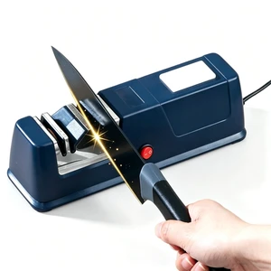 Electric Knife Sharpener,Professional 2 Stage Electric Knife Sharpener for Quick Sharpening & Polishing, Polish Blades/Repairing/Restoring Professional Kitchen Knife Sharpener Tool Electric Knife Sharpener,Professional 2 Stage Electric Knife Sharpener for Quick Sharpening & Polishing, Polish Blades/Repairing/Restoring Professional Kitchen Knife Sharpener Tool