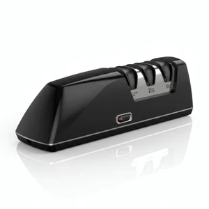 3-Stage Electric Knife Sharpener for Sharpening, Restore or Chef Knives | 100% 3M Diamond Wheels Consistent Results, Replaceable Abrasive, 3 in 1 Kitchen Knife Sharpener, effortless kitchen use 3-Stage Electric Knife Sharpener for Sharpening, Restore or Chef Knives | 100% 3M Diamond Wheels Consistent Results, Replaceable Abrasive, 3 in 1 Kitchen Knife Sharpener, effortless kitchen use