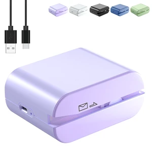 Rechargeable Electric Letter Opener Automatic Envelope Opener, Portable Mail Slitter for Office & Home Use, Quick & Clean Cutting,Purple Rechargeable Electric Letter Opener Automatic Envelope Opener, Portable Mail Slitter for Office & Home Use, Quick & Clean Cutting,Purple