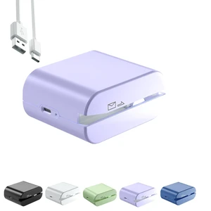 Rechargeable Electric Letter Opener - Automatic Letter Opener Envelope Slitter, Electric Letter Opener Envelope Slitter for Universal Mail and Envelopes (Purple) Rechargeable Electric Letter Opener - Automatic Letter Opener Envelope Slitter, Electric Letter Opener Envelope Slitter for Universal Mail and Envelopes (Purple)
