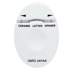 Auto Letter Opener Ceramic Letter Opener White CLO-A-WT Auto Letter Opener Ceramic Letter Opener White CLO-A-WT
