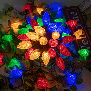 100LED 81FT C9 Christmas String Lights Plug in Fairy Twinkle Multicolor | Christmas Lights Outdoor 8 Modes Timer Function Waterproof Extendable for Indoor Outdoor Wedding Party Christmas Decoration 100LED 81FT C9 Christmas String Lights Plug in Fairy Twinkle Multicolor | Christmas Lights Outdoor 8 Modes Timer Function Waterproof Extendable for Indoor Outdoor Wedding Party Christmas Decoration