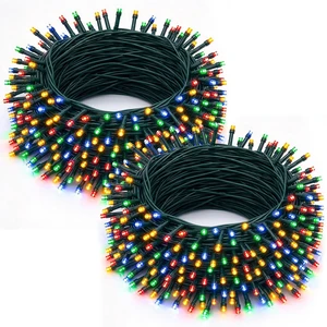 132FT 400 LED Christmas String Lights Outdoor with 8 Modes | Multi-Colored Christmas Lights Plug in Connectable, Waterproof Christmas Decorations for Xmas Indoor Party Home Tree Decor 132FT 400 LED Christmas String Lights Outdoor with 8 Modes | Multi-Colored Christmas Lights Plug in Connectable, Waterproof Christmas Decorations for Xmas Indoor Party Home Tree Decor
