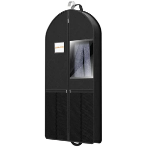 Suit Garment Clothes Travel Bag: 43 inch Lightweight Foldable Black Short Fabric Breathable - Hanging Storage Cover Pockets Zipper for Men - Wardrobe Carry Coat Jacket Uniform Tuxedo Shirt Suit Garment Clothes Travel Bag: 43 inch Lightweight Foldable Black Short Fabric Breathable - Hanging Storage Cover Pockets Zipper for Men - Wardrobe Carry Coat Jacket Uniform Tuxedo Shirt