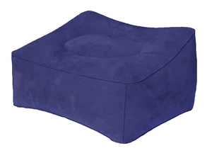 Inflatable Travel Pillow, Inflatable Travel Foot Rest Pillow, Leg Rest Pillow for Cars, Home, Office, Trains, Airplane, Blue Inflatable Travel Pillow, Inflatable Travel Foot Rest Pillow, Leg Rest Pillow for Cars, Home, Office, Trains, Airplane, Blue