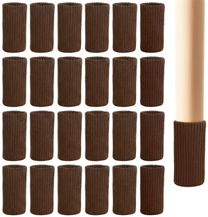 Chair Leg Floor Protectors Socks - 24Pcs Brown Polyester Furniture Covers
Anti-slip felt base prevents scratches & noise. Stretches for round/square legs. Washable. Home/ office use Chair Leg Floor Protectors Socks - 24Pcs Brown Polyester Furniture Covers
Anti-slip felt base prevents scratches & noise. Stretches for round/square legs. Washable. Home/ office use