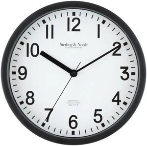 Mainstays Basic Indoor 8.78" Black Analog Round Wall Clock Mainstays Basic Indoor 8.78" Black Analog Round Wall Clock