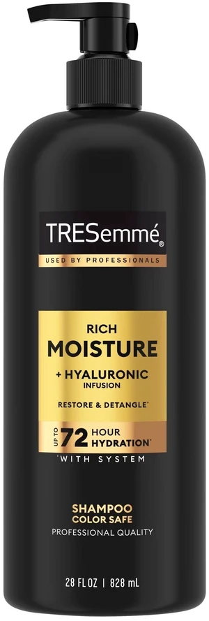 TRESemm Shampoo 28 fl Oz, 72H Hydration for Dry Hair with Hyaluronic Infusion TRESemm Shampoo 28 fl Oz, 72H Hydration for Dry Hair with Hyaluronic Infusion