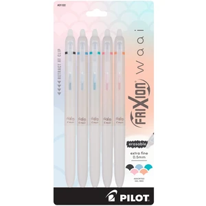 Pilot FriXion Waai Extra Fine Point 0.5mm Erasable Gel Ink Pens, Assorted Color Inks, 5 Count Pilot FriXion Waai Extra Fine Point 0.5mm Erasable Gel Ink Pens, Assorted Color Inks, 5 Count