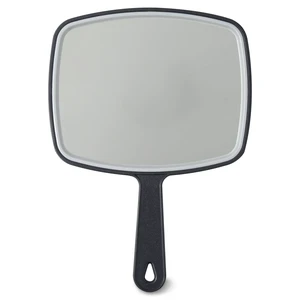 Equate Medium Hand Face Mirror, 10.6" x 7.6" x 0.3", Black, 1 Count Equate Medium Hand Face Mirror, 10.6" x 7.6" x 0.3", Black, 1 Count