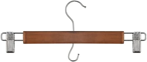Better Homes & Gardens 3-Pack Walnut Wood Pant & Skirt Hangers Better Homes & Gardens 3-Pack Walnut Wood Pant & Skirt Hangers