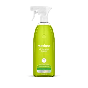 Method All-Purpose Cleaner Spray, Lime + Sea Salt, 28 fl oz, Cuts Grease & Grime on Counters, Glass, Sealed Wood & Floors for Kitchen & Bathroom Method All-Purpose Cleaner Spray, Lime + Sea Salt, 28 fl oz, Cuts Grease & Grime on Counters, Glass, Sealed Wood & Floors for Kitchen & Bathroom
