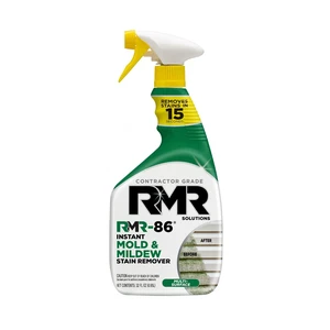 RMR-86 Mold & Mildew Stain Remover, 32 fl oz - Contractor Grade Instant Cleaner for Bathroom, Shower, Tile & Grout RMR-86 Mold & Mildew Stain Remover, 32 fl oz - Contractor Grade Instant Cleaner for Bathroom, Shower, Tile & Grout