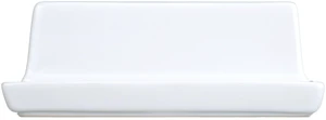 Mainstays Stoneware Butter Dish with Lid, White Mainstays Stoneware Butter Dish with Lid, White