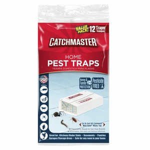 Catchmaster Solid Home Pest Traps Value Pack, 12 Count Catchmaster Solid Home Pest Traps Value Pack, 12 Count