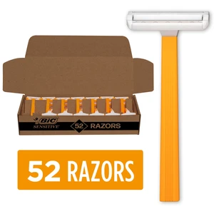 BIC Classic Sensitive Men's Disposable Razor, 1 Blade, 52 Pack BIC Classic Sensitive Men's Disposable Razor, 1 Blade, 52 Pack