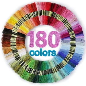 LOVIMAG Embroidery Thread 180pcs Friendship Bracelet String Floss Kit Yarn LOVIMAG Embroidery Thread 180pcs Friendship Bracelet String Floss Kit Yarn