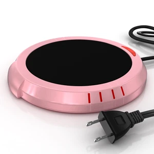 Pink Large Candle Warmer Plate, 1 Pack, Coffee Mug Tea Warmer for Home and Office Pink Large Candle Warmer Plate, 1 Pack, Coffee Mug Tea Warmer for Home and Office