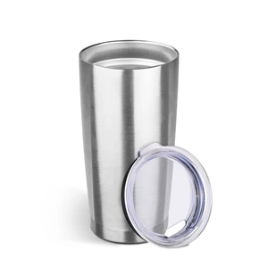 StarSpeed 20oz Stainless Steel Travel Coffee Tumbler, Silver StarSpeed 20oz Stainless Steel Travel Coffee Tumbler, Silver