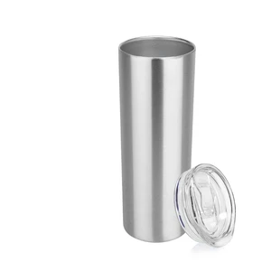HASLE OUTFITTERS 20oz Skinny Tumbler, Stainless Steel Insulated with Lid, Double Wall Travel Mug, Powder Coated HASLE OUTFITTERS 20oz Skinny Tumbler, Stainless Steel Insulated with Lid, Double Wall Travel Mug, Powder Coated