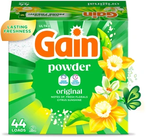 Gain Powder Laundry Detergent, 40 oz, 44 Loads, Original Scent Gain Powder Laundry Detergent, 40 oz, 44 Loads, Original Scent