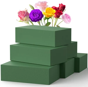 6 Pack Floral Foam Styrofoam Blocks for Flower Arrangements 6 Pack Floral Foam Styrofoam Blocks for Flower Arrangements