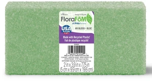 FloraCraft FloraFM Block 2in x 3.9in x 7.75in Green FloraCraft FloraFM Block 2in x 3.9in x 7.75in Green