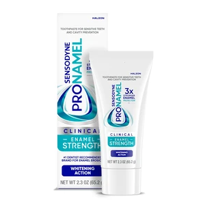 Sensodyne Pronamel Clinical Enamel Strength Toothpaste, Whitening Action, 2.3 Oz Sensodyne Pronamel Clinical Enamel Strength Toothpaste, Whitening Action, 2.3 Oz