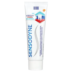 Sensodyne Enamel Fluoride & Gum Sensitive Toothpaste, Mint, 3.4oz Sensodyne Enamel Fluoride & Gum Sensitive Toothpaste, Mint, 3.4oz