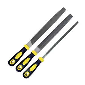Warmtree 3-Piece Metal File Set, 8-Inch, High Carbon Steel, Flat/Round/Half-Round, for Metal and Wood Warmtree 3-Piece Metal File Set, 8-Inch, High Carbon Steel, Flat/Round/Half-Round, for Metal and Wood