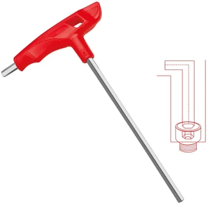 WISEUP 2.5mm Metric T-Handle Allen Wrench Set, CR-V Heavy Duty Hex Key with Long Arm WISEUP 2.5mm Metric T-Handle Allen Wrench Set, CR-V Heavy Duty Hex Key with Long Arm