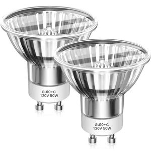 GU10 Halogen Bulb 120V 25W 2-Pack, 2700K Dimmable Warm White Replacement for Candle Warmer, Wax Burner, Track Light, Range Hood GU10 Halogen Bulb 120V 25W 2-Pack, 2700K Dimmable Warm White Replacement for Candle Warmer, Wax Burner, Track Light, Range Hood