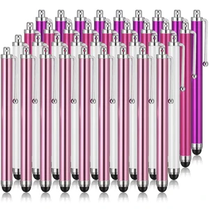 Outus 36-Pack Touchscreen Stylus Pens, Pink, Purple, Rose Red, White Outus 36-Pack Touchscreen Stylus Pens, Pink, Purple, Rose Red, White