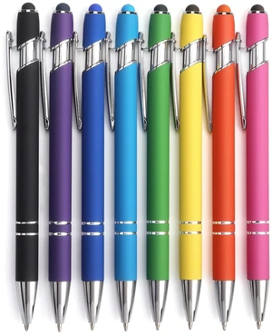 Bribobo 2-in-1 Stylus Ballpoint Pen, 8 Pack, 1.0mm Black Ink Bribobo 2-in-1 Stylus Ballpoint Pen, 8 Pack, 1.0mm Black Ink