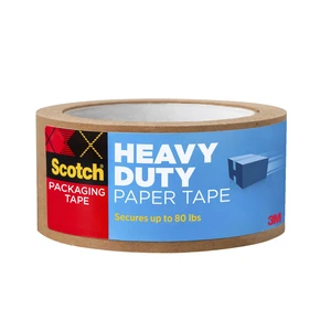 Scotch Heavy Duty Paper Packaging Tape 1.88 in x 24.9 yd 1 Roll Scotch Heavy Duty Paper Packaging Tape 1.88 in x 24.9 yd 1 Roll