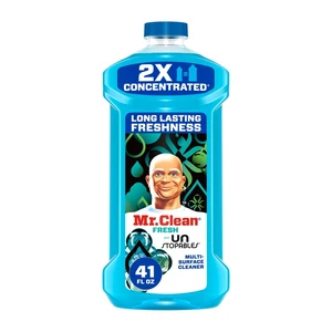 Mr. Clean All Purpose Cleaner, 2X Concentrated Multi Surface, Unstoppable Fresh Scent, 41Fl Oz Mr. Clean All Purpose Cleaner, 2X Concentrated Multi Surface, Unstoppable Fresh Scent, 41Fl Oz