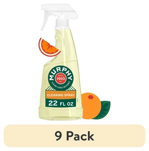 Murphy Oil Soap No-Rinse Wood Floor Cleaner Spray, Orange Scent, 22fl oz Bottle (9 Pack) Murphy Oil Soap No-Rinse Wood Floor Cleaner Spray, Orange Scent, 22fl oz Bottle (9 Pack)